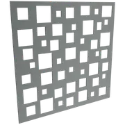ProtectorAl 300-1200w x 300-1200h Monument Squares Unframed Solid Aluminium Decorative Panel