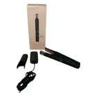 Lunata Beauty Cordless Styler Plus + BLACK Curling + Straightener Flat Iron