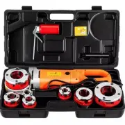 VEVOR Electric Pipe Threader Pipe Threading Machine 2300W 6 Dies 1/2-2" Portable