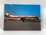 Dan Air London - Vickers Viscount Postcard - #149