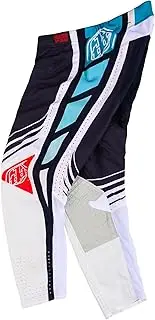 [Troy Lee Designs] SE Pro Motorcycle/Dirt Bike Pants for Men, Multiple Sizes/Colors, Durable, Ventilated and Flexible, Wavez Phantom/Turquoise, 30, SKU 201607032