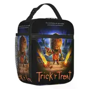 c1021 Horror Halloween Film Thermal Insulated Lunch Bag Trick R Treat Sam Portable Lunch Tote for School Office Multifunction Food Box k1021