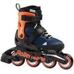 勁速直排輪ROLLERBLADE MICROBALDE ORANGE BLUE 義大利品牌兒童直排輪