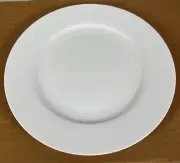 Mikasa Lucerne White Bone China 10.5" Dinner Plate (Micro & Dishwasher Safe) NEW