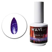 WAVE - UV LED Gel Nails Polish Glitter Titanium 39 Princess Ivory