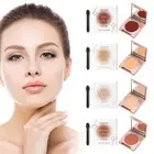 Multi-Use Concealer Contour Kit with Bursh Neutral Makeup Camouflage Palette Set