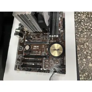 電腦雜貨店～華碩 ASUS Z97-K主機板 1150腳位 支援M.2 二手良品 $1100