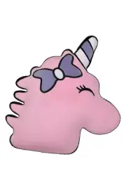 iscream, 17" H - Girls' Soft Plush "Bubblegum Scented" Unicorn Décor Pillow