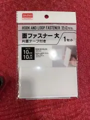 Hook and Loop Tape, 4 x 4 Inches Heavy Duty Fastener Strips with Adhesi
