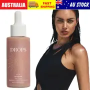 60ml Zeria Sunless Tanning Skin Drops Sun Bronzing Drops Sunless Dark Tanner
