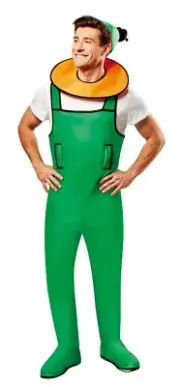 Adult Jetsons Elroy Jetson Green Retro 60's 70's Space Mens Halloween Costume