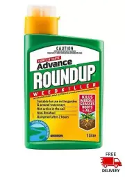 Roundup Advanced Liquid Concentrate Weedkiller Weed Killer 1L 360g/L Glyphosate