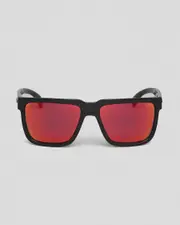 [Carve] Carve Phenomenon Sunglasses in Black/Red One Size Black/Red