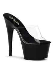 7" Pleaser Platform Stripper High Heels Exotic Pole Dance Shoes 8 Adore ADO701-4