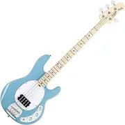 Sterling by Music Man StingRay RAY4 Electric Bass Guitar in Chopper Blue