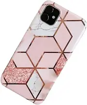 AIMALL Marble Silicone Case for iPhone 14, 13, 12, 11 Pro Max, XR, XS, SE, Shockproof Slim Phone Cover with Luxury Design, Full Access Cutouts, Multiple Colours