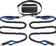 Tie Out Cable for Dogs | Reflective Dog Tie Out Cable for 2 Doggy,Nylon Doggy Lead with Storage Bag Reflective Pet Supplies for Running Outside Camping