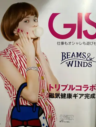 【JJNET】(現貨)日本Colantotte GISELe×BEAMS 雜誌聯名運動磁石/鈦鍺手環 (8.2折)