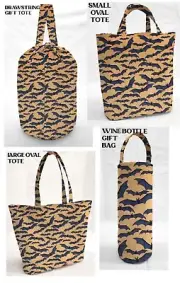 Halloween Bats Reusable Gift Bags and/or Tote Bags