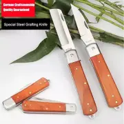 Foldable Grafting Knife Gardening Pruning Knife Tools Bonsai Grafting Pruning