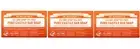 DR BRONNERS Pure-Castile Bar Soap Tea Tree - 5 oz ( 3 Pack )