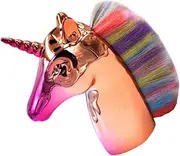 Mikinona Unicorn Makeup Brush Foundation Powder Blush Brush Women's Cosmetics Tool Plastic Handle Daily