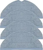 [YBVABE] S8 Mop Cloth Pad Replacements for Roborock S8/ S7/ S7 Maxv Ultra/ S7 Pro Ultra/ S7 MaxV/ S7 MaxV Plus Vacuum - Upgraded Microfiber Cloths with Dual Sonic Mopping Pad Accessories