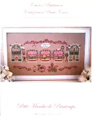 Cuore E Batticuore PETIT MARCHE DE PRINTEMPS Cross Stitch Chart ~ spring market