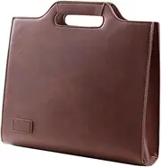 [BESTYASH] Retro Men's Messenger Bag Large Size Travel Organizer Anti-theft Satchel for Business and Daily Use