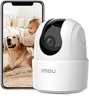 Imou 2K WiFi Indoor Security Camera Baby Monitor, Pet Camera Dog Camera, 360° Home Security IP Camera 3MP, Human Detection AI, Smart Tracking, Siren, 10M Smart Night Vision, 2-Way Audio