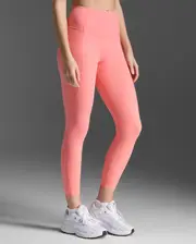 Form Soft Touch Hi-Rise Compression 7/8 Tights, 2XU, M, Pink Glow/Pink Glow, Female