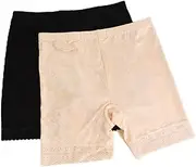 [CUZKDPF] Lace Slip Shorts for Under Dresses Women Summer Plus Size Anti Chafing Underwear/1179