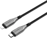 Cygnett USB 2.0 Armoured braided USB C Lightning 1m Black