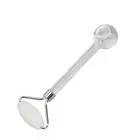 2 In 1 Face Roller Massager Face Roller Eye Ice Massage White Jade Stone Fac HG5