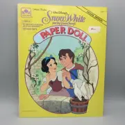 Paper Dolls Snow White and the Seven Dwarfs Deluxe #2007 New Uncut c1994