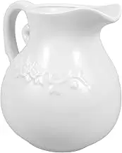 VINTORKY Ceramic Flower Vase for Home Decor Retro European Style Floral Arrangement for Living Room and Office Decoration Elegant Ceramic Floral Vase