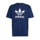 Adidas Trefoil T-Shirt [IR8011] 男 短袖 上衣 T恤 運動 經典 三葉草 基本款 深藍