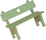 Unique Miniature Porch Chair Decorative Garden Bench Ornament for Photo Booth Props