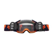 Fox Racing Vue Roll Off Motocross Goggle (Navy/Orange) 31354-425-OS