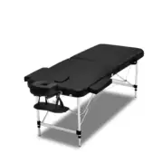 Portable Aluminum Massage Table Two Fold Treatment Beauty Therapy