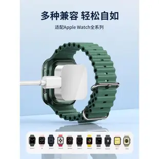 適用蘋果手表充電器便攜apple watch充電線iwatchs8ultra底座applewatch無線快充頭s7代磁吸se支架6華強北