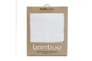 Bubba Blue Bamboo Cot Size Cellular Baby/Newborn/Infant Blanket Bedding