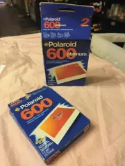 Polaroid 600 3 Packs of Film NIB expired 2002 & 2005