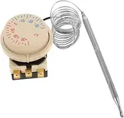 BUGUUYO Adjustable Temperature Control Switch for Refrigerator and Refrigerated Cabinets Easy Knob Operation Stable Reliable Thermostat for Home Use