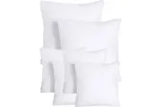 14x Premium Euro 100% Cotton Pillow with Cover Filled Durable Soft European Square - 65x65cm