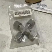 Tecnocooling S. Steel 10mm 4-way (X) Cross Fitting TC614125