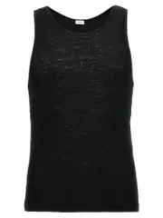 [Saint Laurent] Saint Laurent-Cassandre Top Nero-Uomo L
