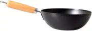 Ciieeo Non Stick Fry Pan Iron Wok Pan Small Baking Pan No-Stick Frying Pan Kitchen Cooking Pot 24cm Mini Cookware
