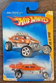 Hot Wheels 2009 New Models #20, Dune It Up, Orange/Chrome, 4 seat Sand Buggy NIB