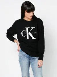 在飛比找樂天市場購物網優惠-美國百分百【Calvin Klein】T恤 CK 女 長袖 